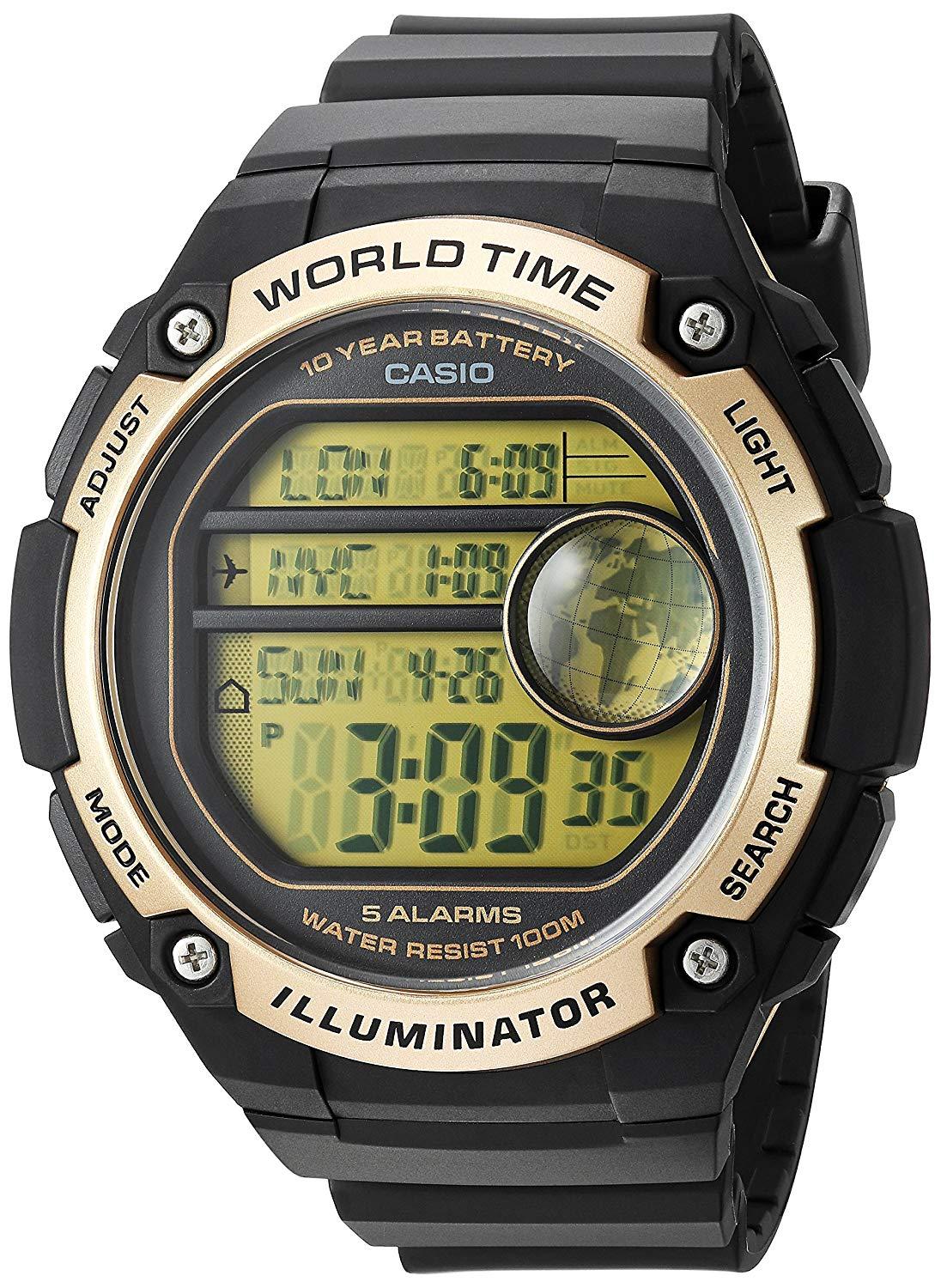 ساعة كاسيو AE-3000W-9AVDF الرقمية للرجال